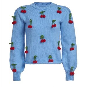 Lirika Matoshi Cherries Knit Sweater XS